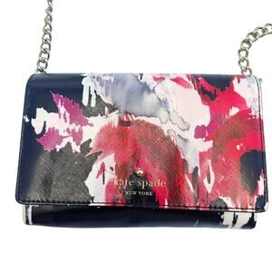 KATE SPADE NEW YORK Floral Crossbody Shoulder Bag Purse